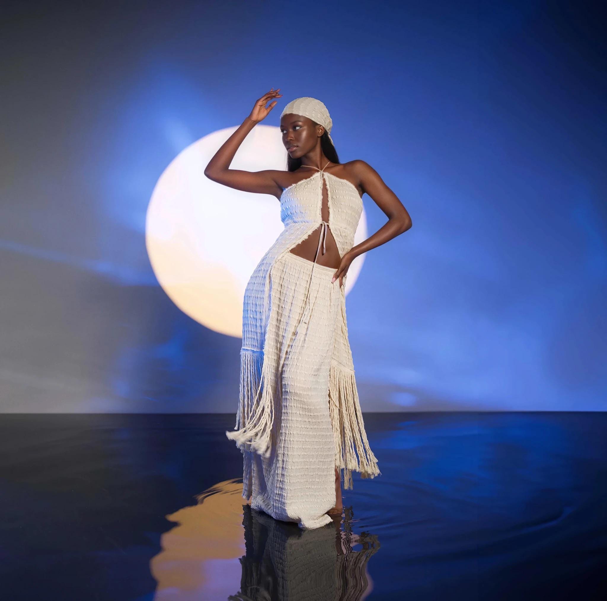 Bohemian Fringe Top Boho Chic Open Back Cotton Bohemian Fringe Top Boho Chic Open Back Cotton